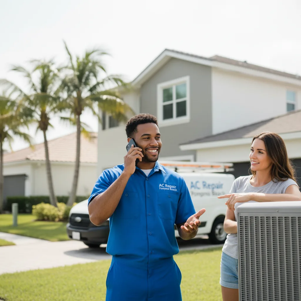 AC Repair Pompano Beach customer support in Tyndall